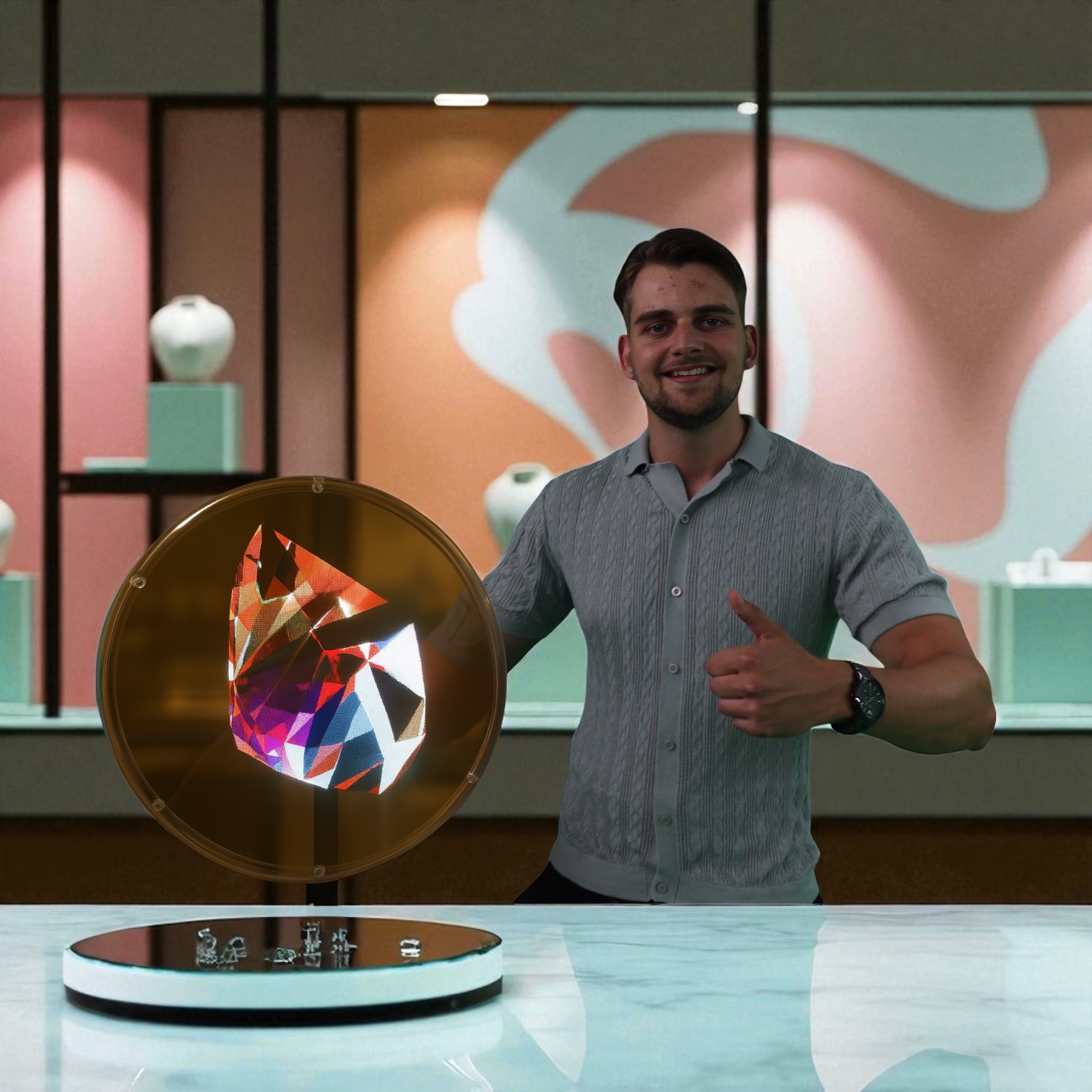 image of physical storefront (for a tech gadgets store)