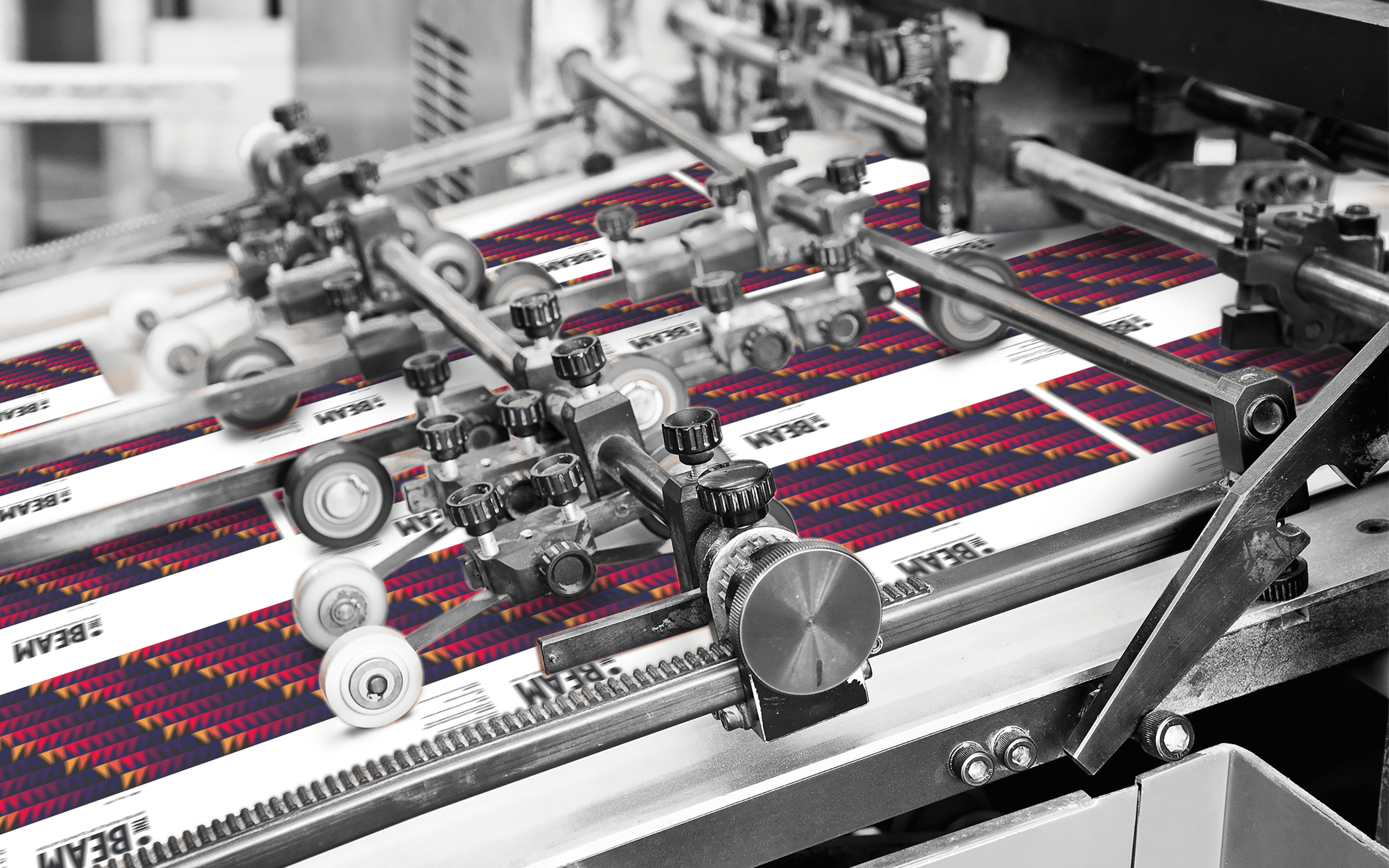 THE BEAM cover print