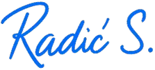 Stefan Radić's signature