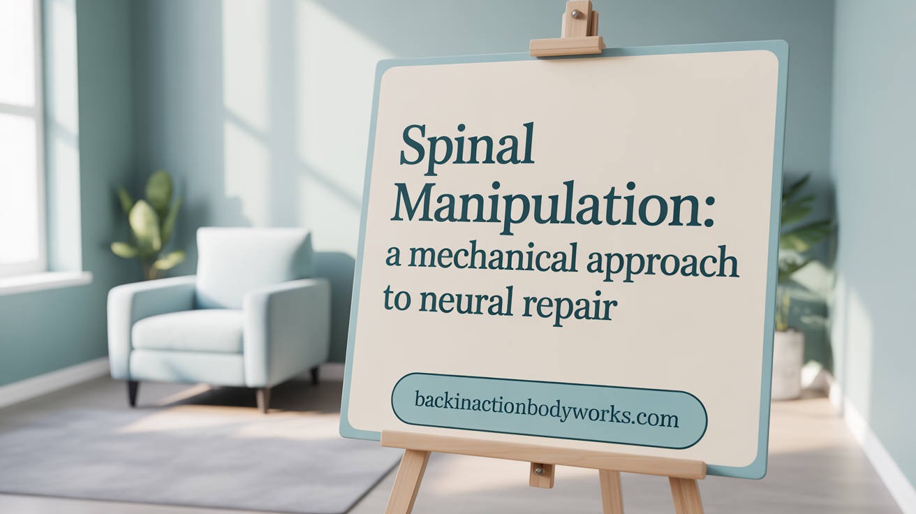 Spinal Manipulation: A Mechanical Approach to Neural Repair