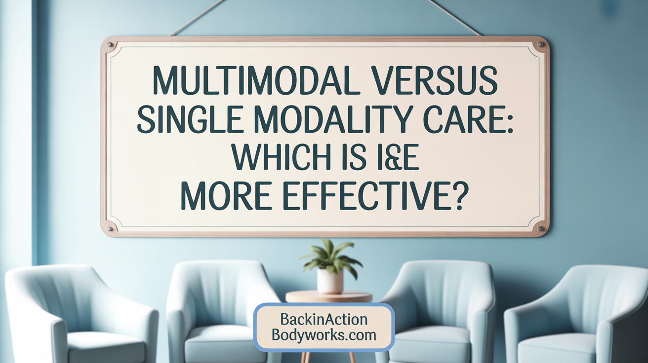 Multimodal versus Single Modality Care: Which Is More Effective?
