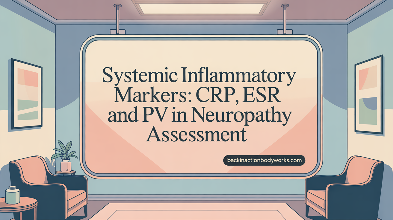 Systemic Inflammatory Markers: CRP, ESR, and PV in Neuropathy Assessment