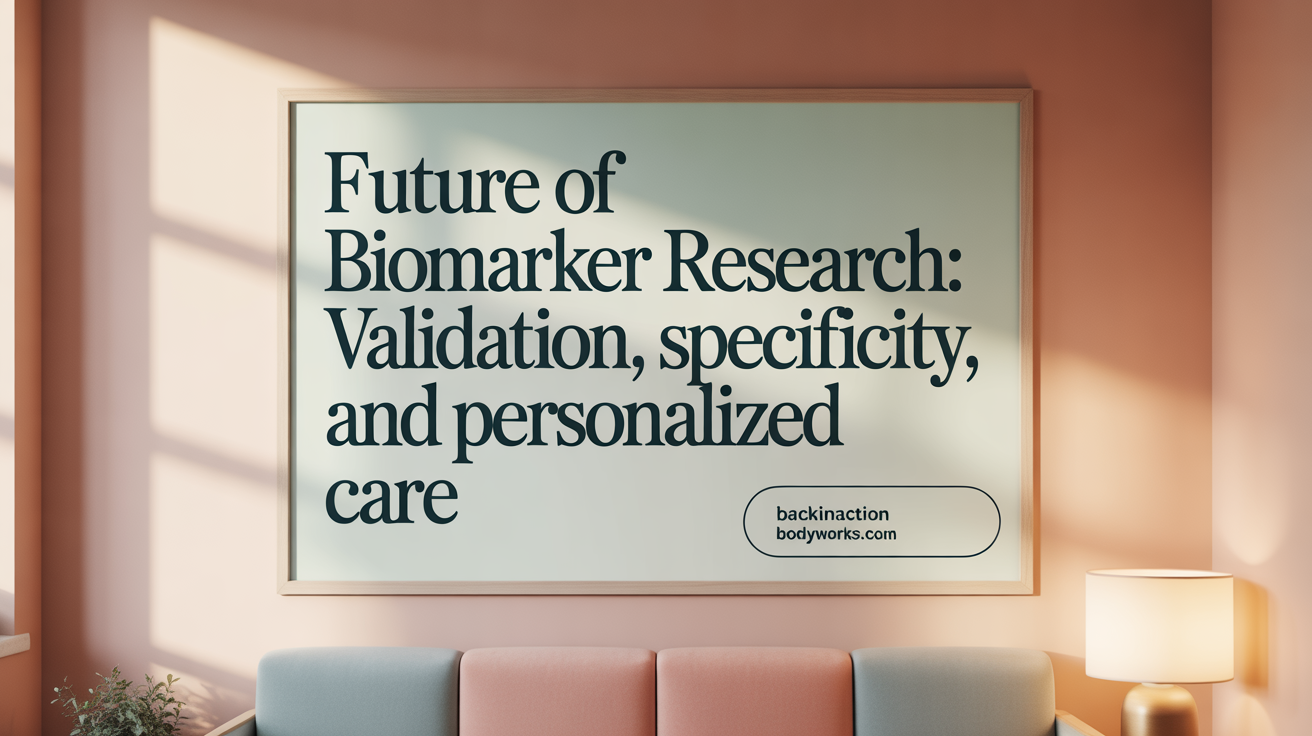 Future of Biomarker Research: Validation, Specificity, and Personalized Care