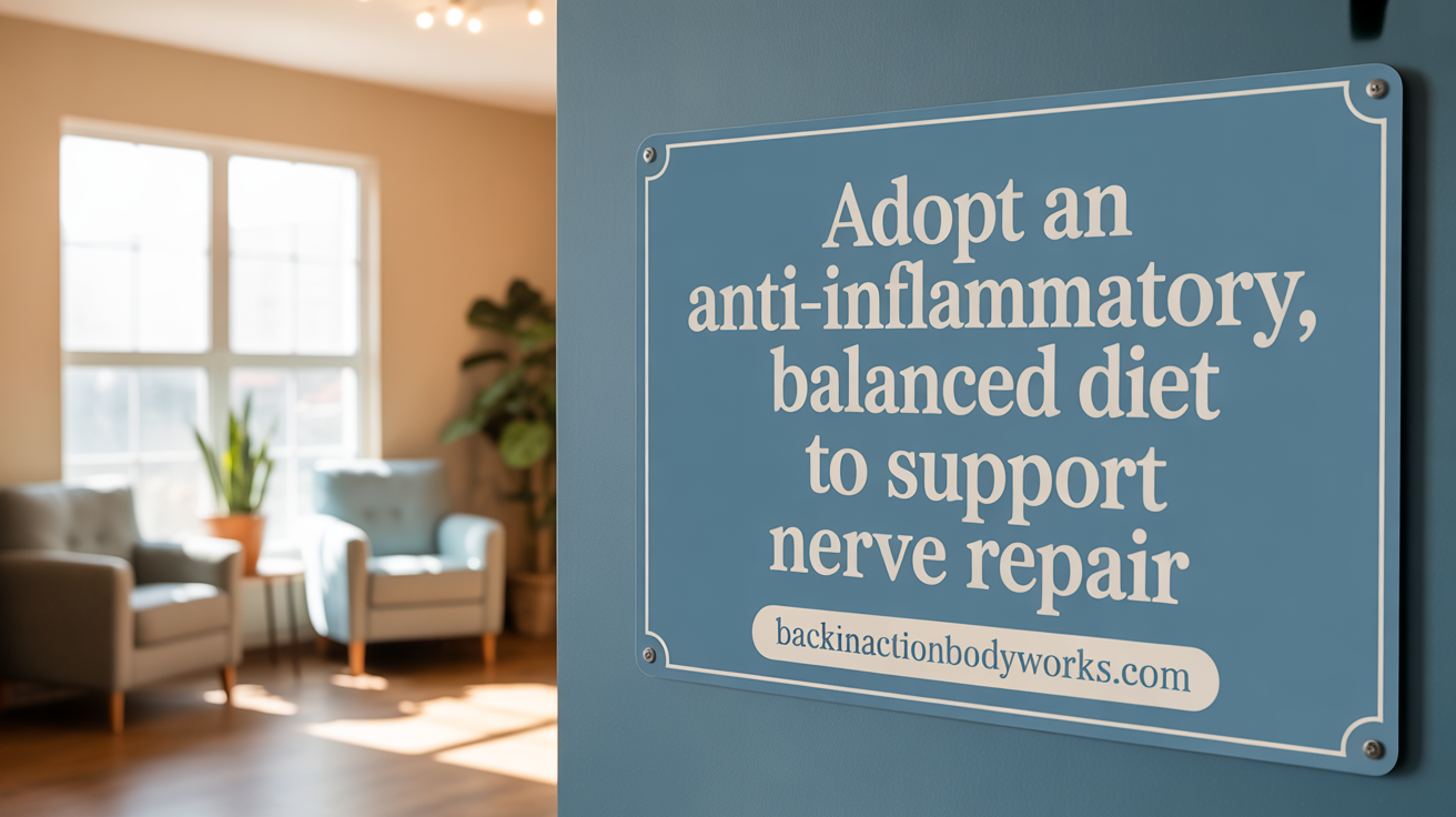 Adopt an Anti-Inflammatory, Balanced Diet to Support Nerve Repair