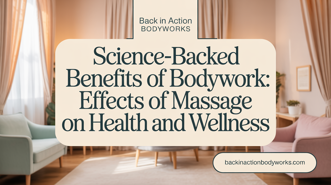 Science-Backed Benefits of Bodywork: Effects of Massage on Health