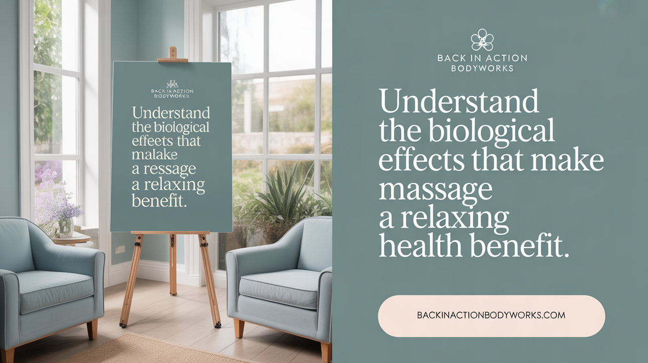 Understand the biological effects that make massage a powerful health tool.