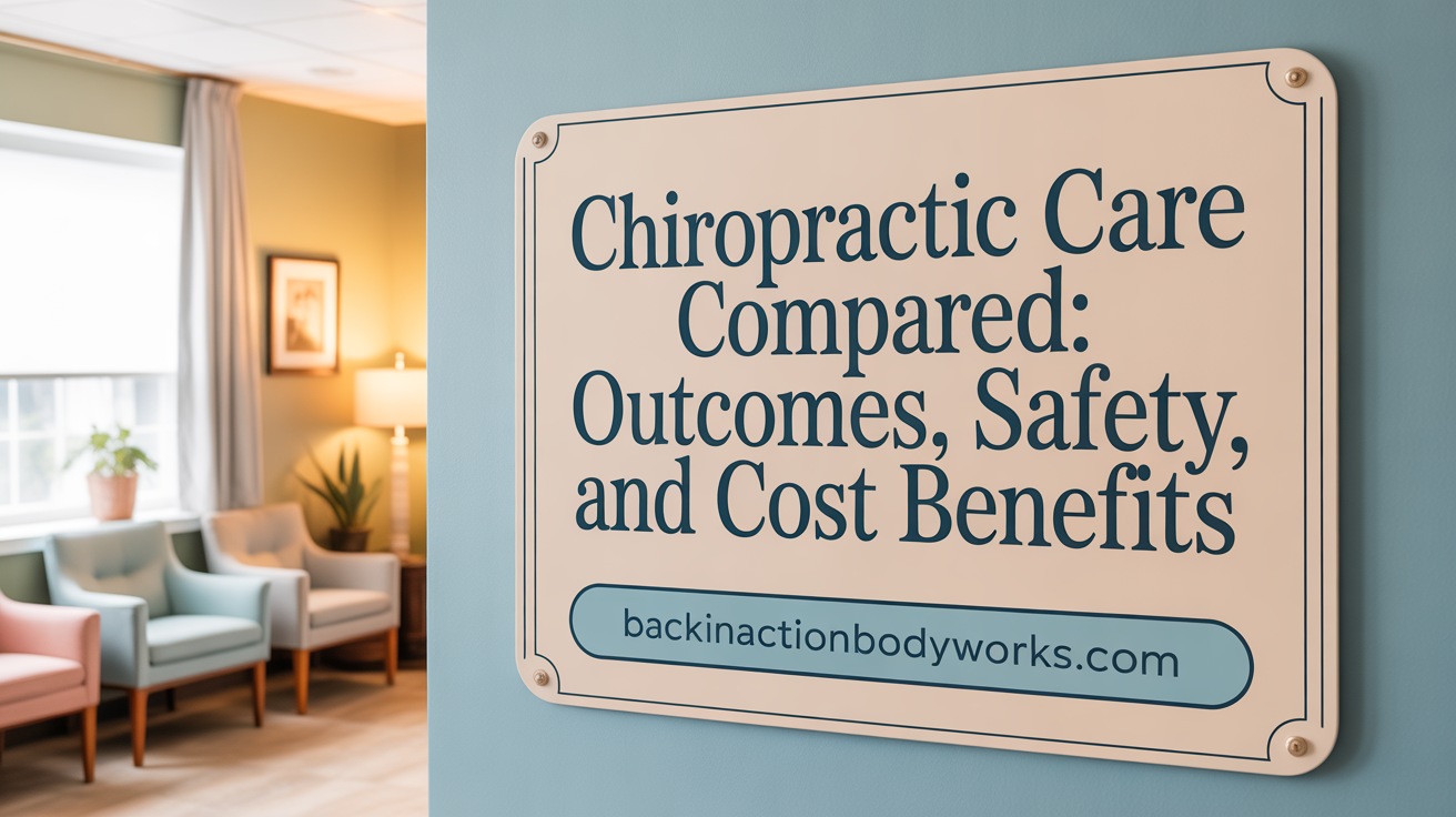 Chiropractic Care Compared: Outcomes, Safety, and Cost Benefits
