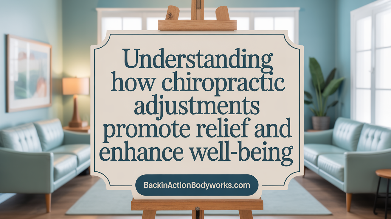 Understanding How Chiropractic Adjustments Alleviate Pain and Improve Function