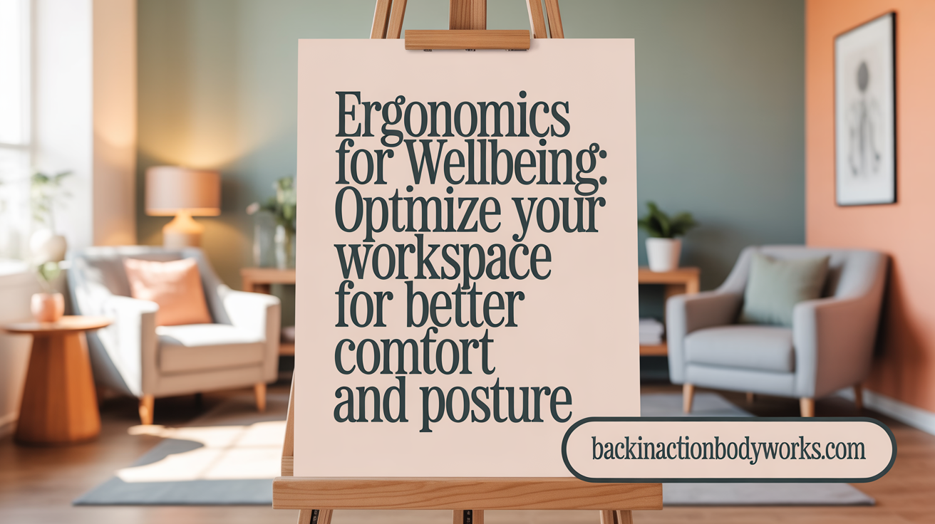 Ergonomics for Wellbeing: Optimize Your Workspace for Better Muscle Health