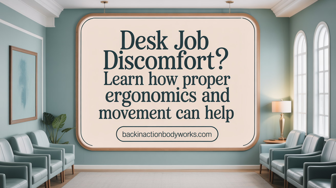 Desk Job Discomfort? Learn How Proper Ergonomics and Movement Can Help
