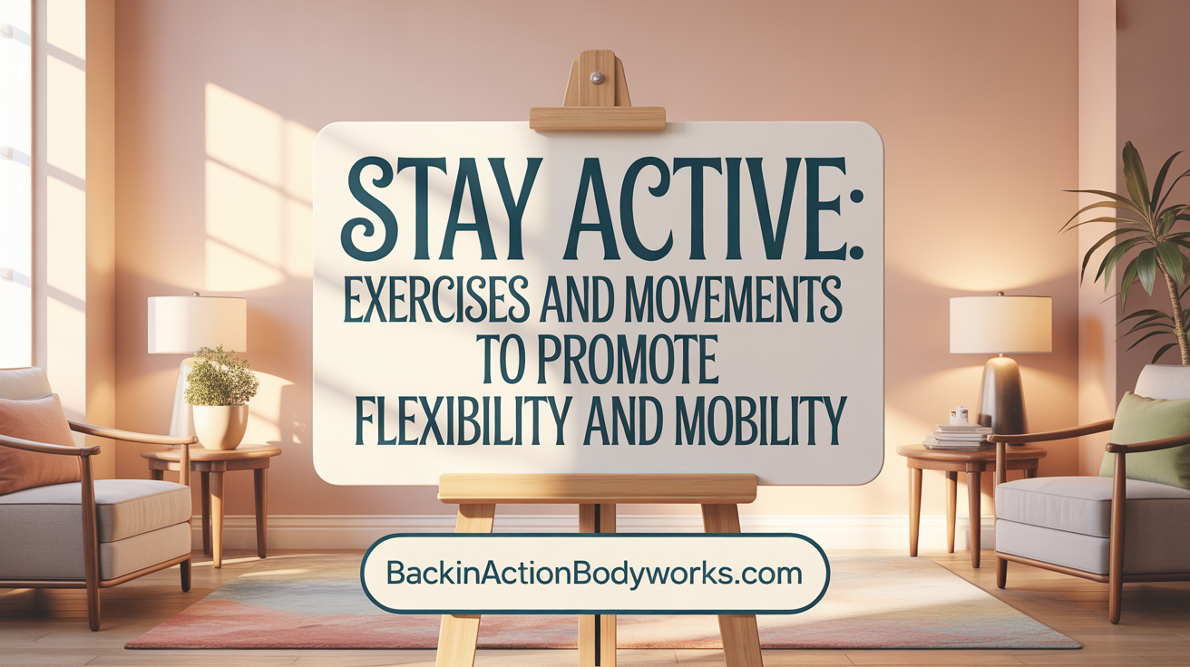 Stay Active: Exercises and Movements to Counteract Sitting-Related Muscle Problems