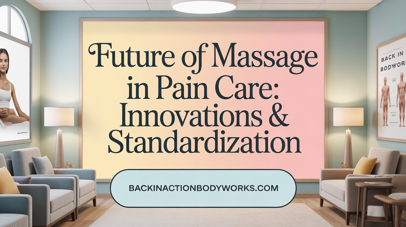 Future of Massage in Pain Care: Innovations &amp; Standardization