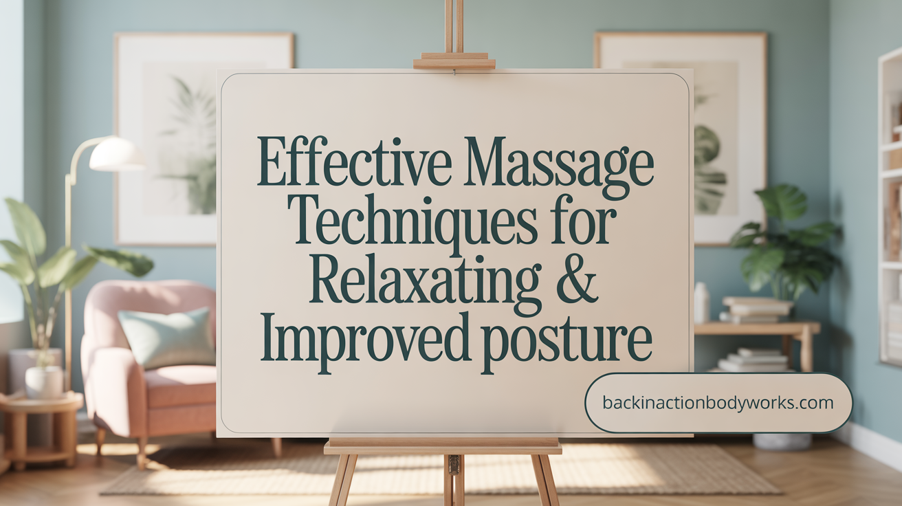Effective Massage Techniques for Better Posture &amp; Mobility