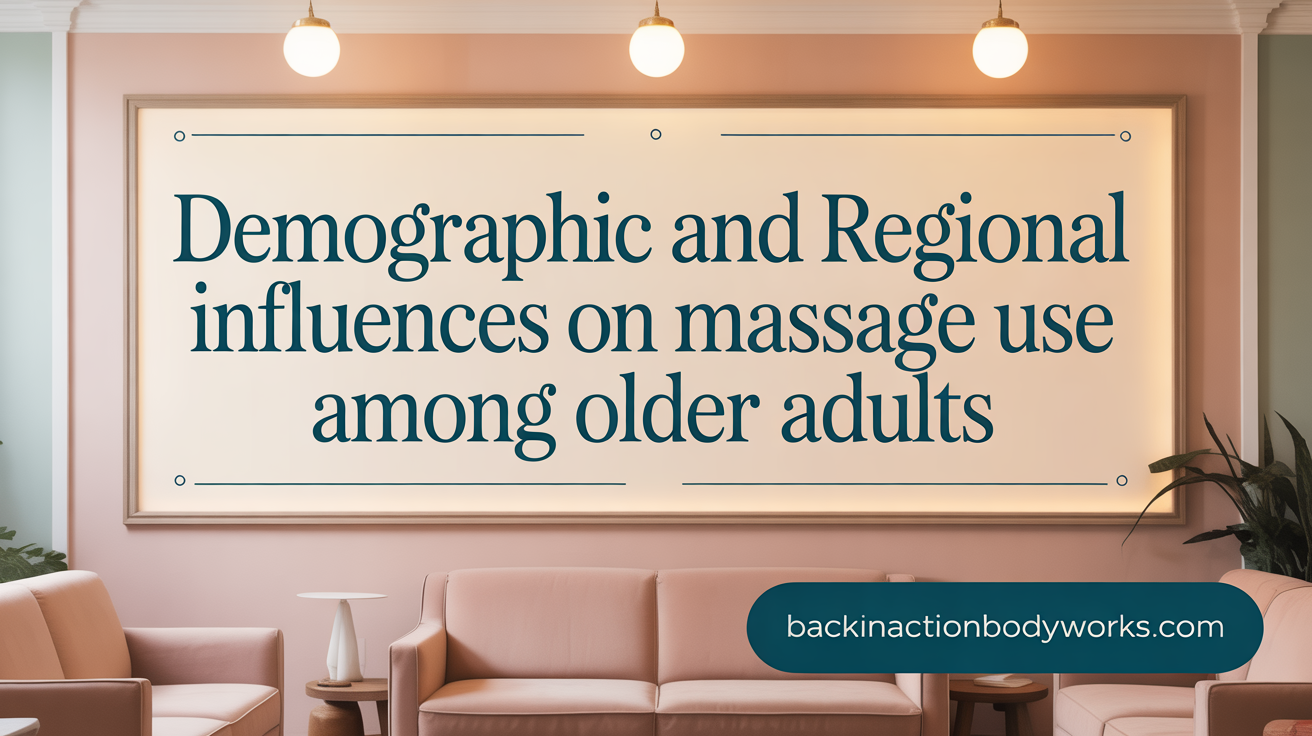 Unearth Demographic and Regional Influences on Massage Use Among Older Adults