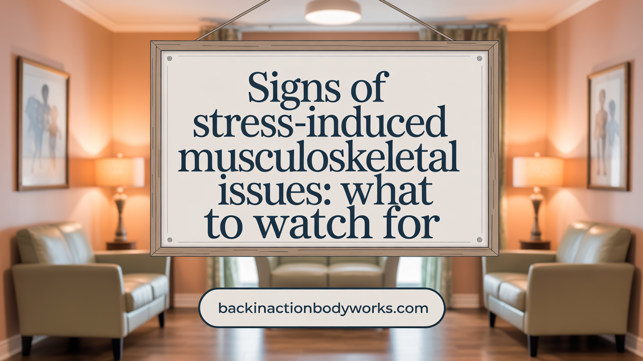 Signs of Stress-Induced Musculoskeletal Issues: What to Watch For
