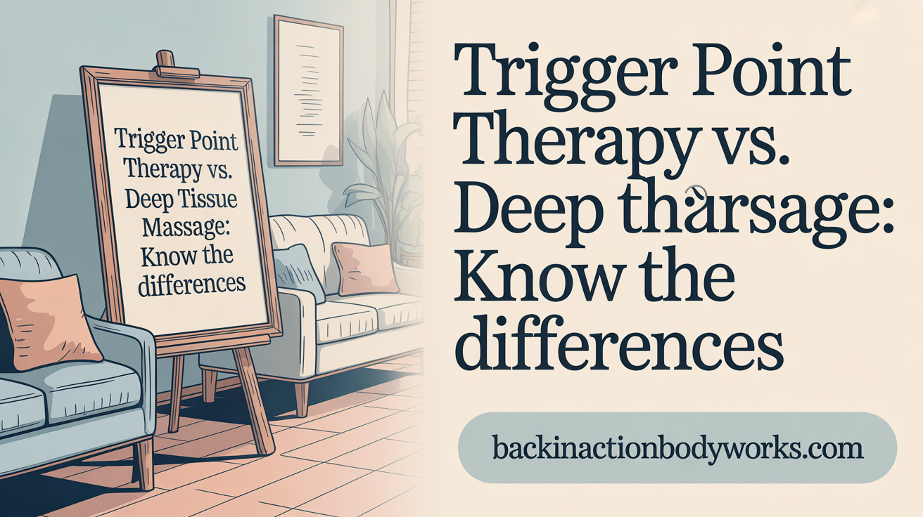 Trigger Point Therapy vs. Deep Tissue Massage: Know the Differences