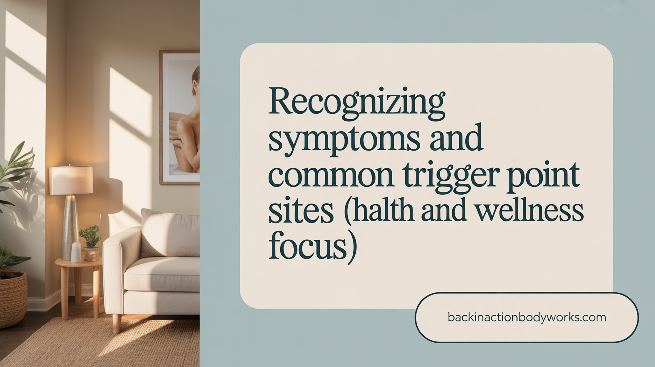 Recognizing Symptoms and Typical Trigger Point Sites