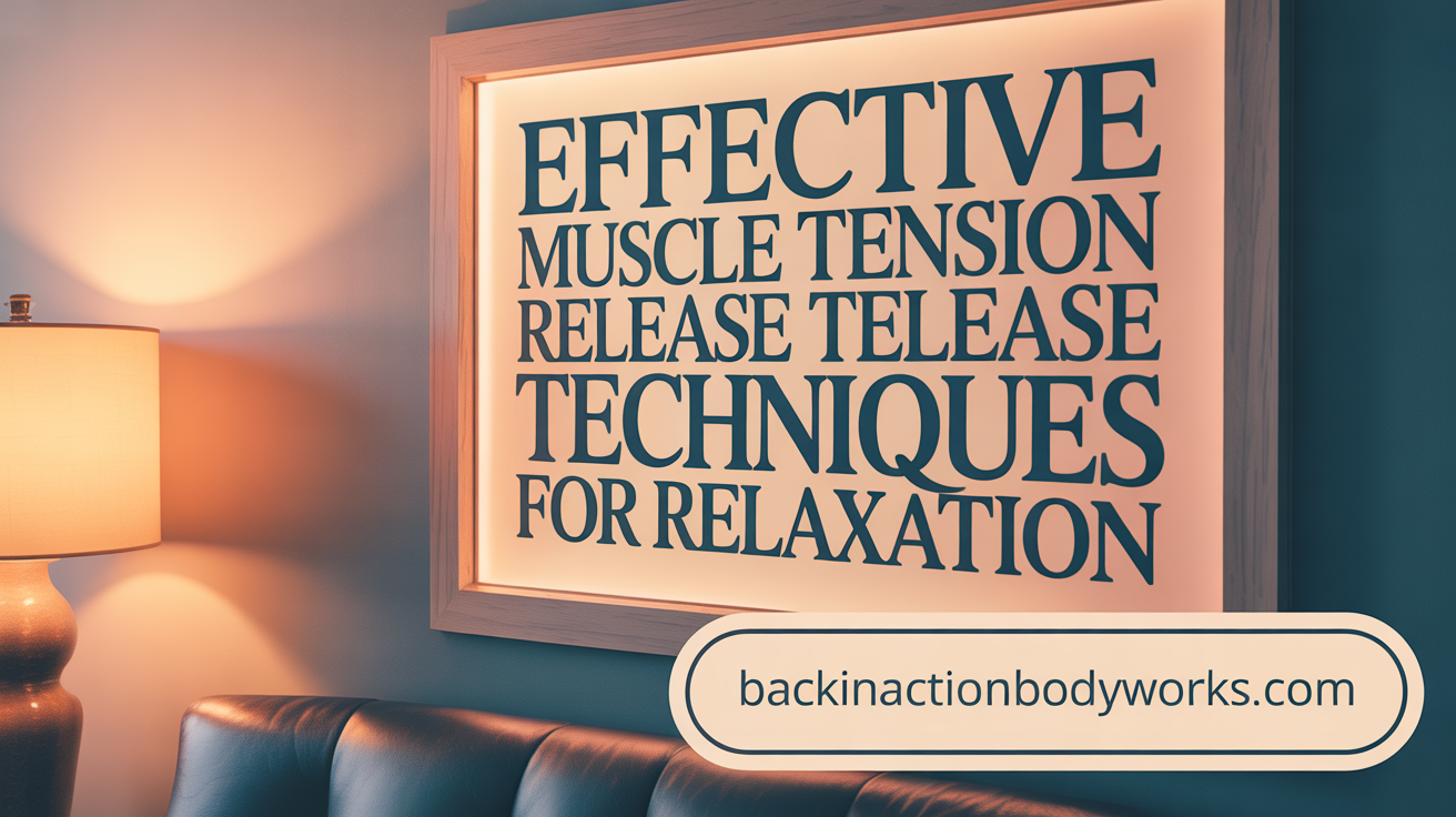Effective Muscle Tension Release Techniques