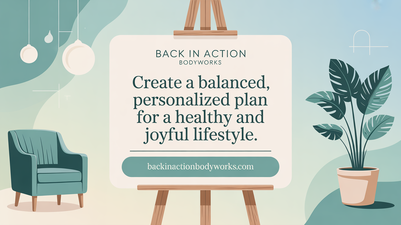 Create a balanced, personalized plan for sustainable health and happiness.
