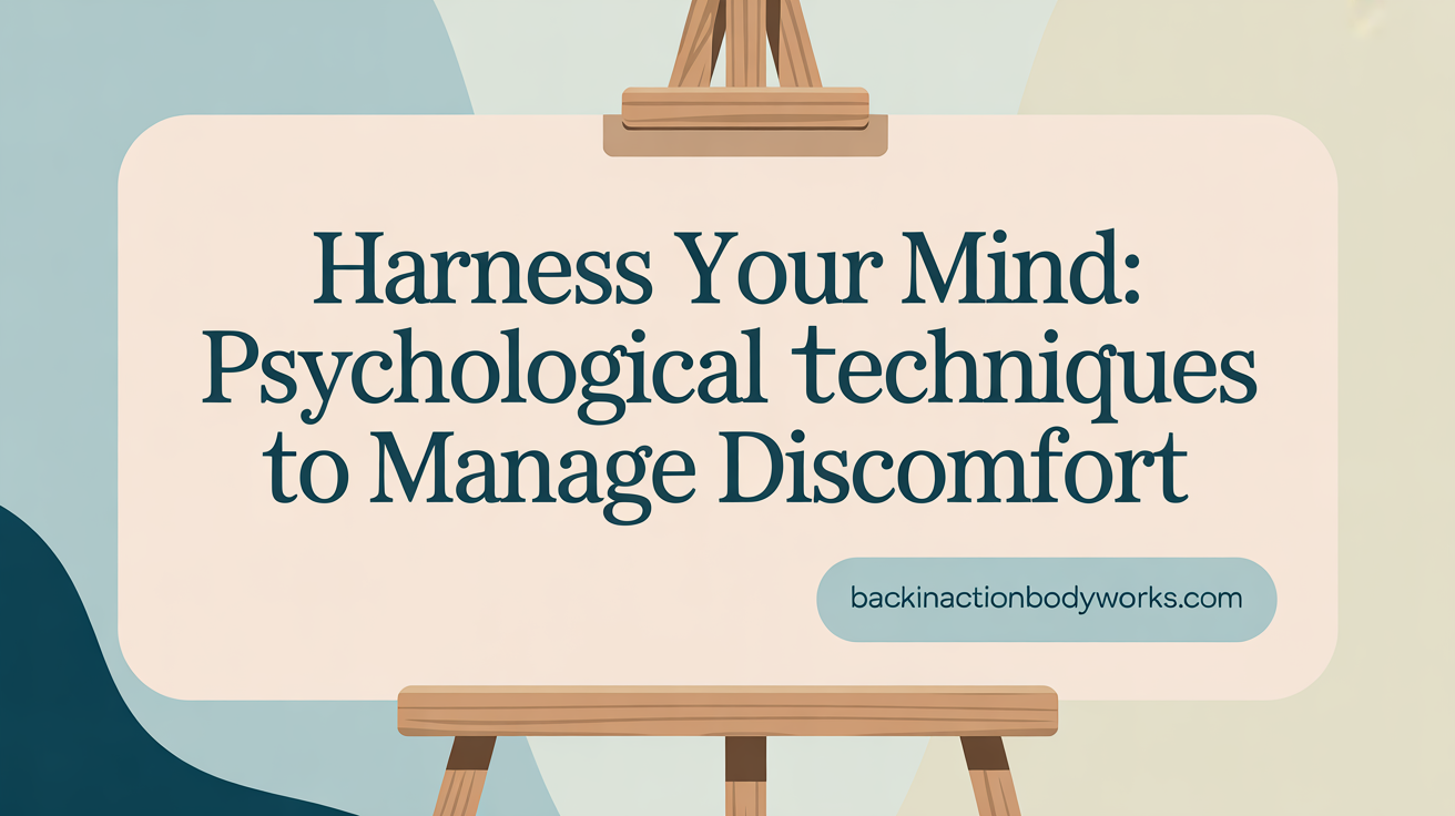 Harness Your Mind: Psychological Techniques to Control Pain