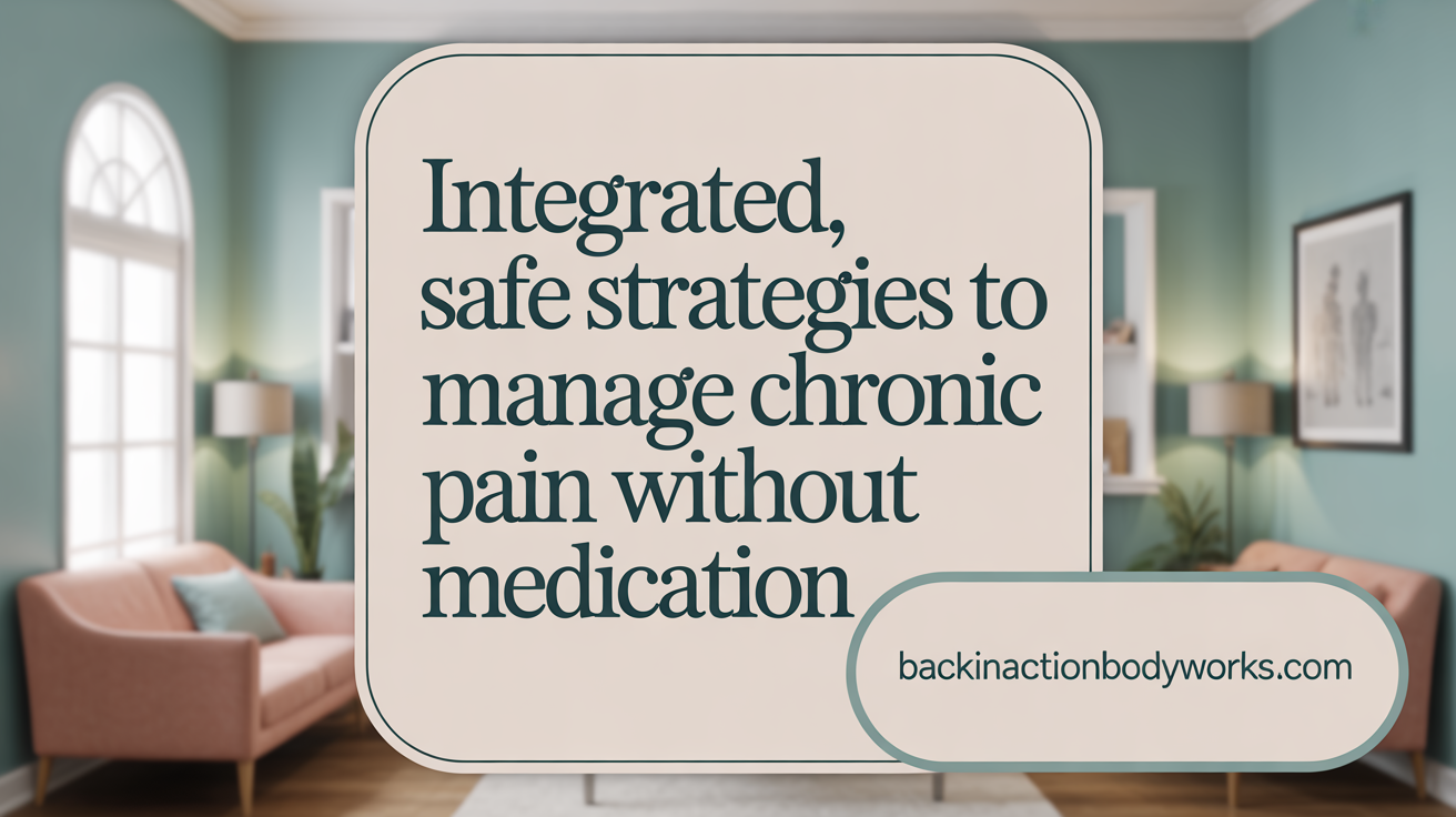 Integrated, Medication-Free Strategies to Manage Chronic Pain