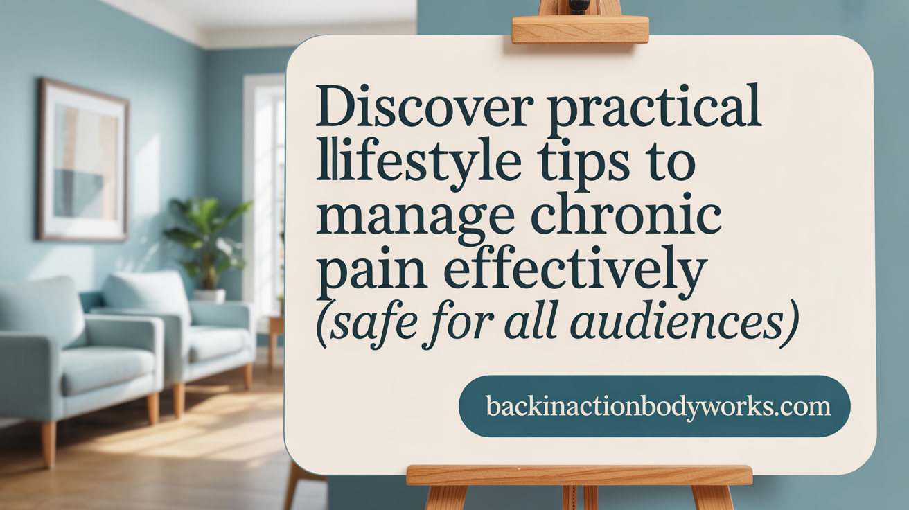 Discover Practical Lifestyle Tips to Manage Chronic Pain Effectively