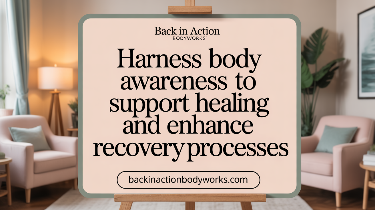 Harness Body Awareness to Accelerate Healing and Support Recovery Processes