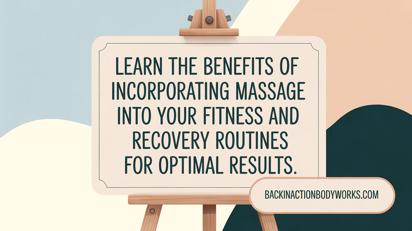 Learn the health benefits of integrating massage into your fitness and recovery routines for optimal results.