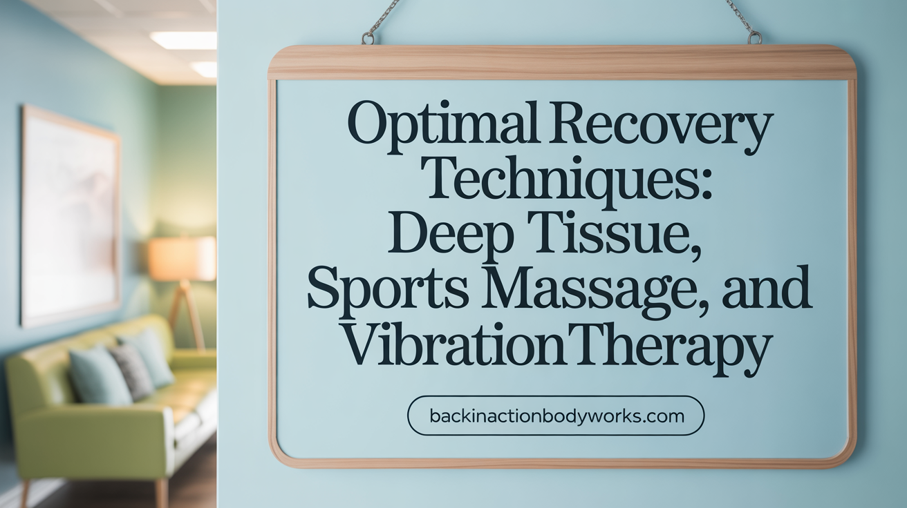 Optimal Recovery Techniques: Deep Tissue, Sports Massage, and Vibration Therapy
