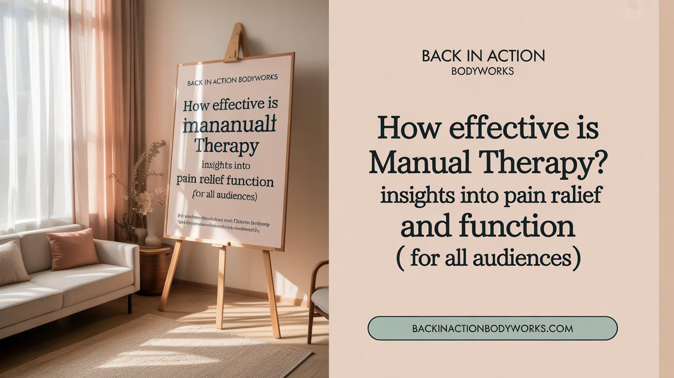 How Effective Is Manual Therapy? Insights into Pain Relief and Function