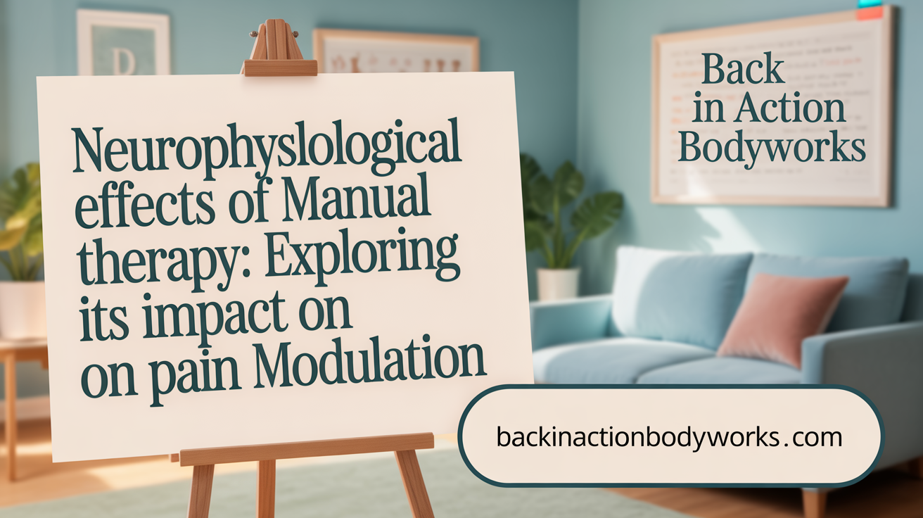 Neurophysiological Effects of Manual Therapy: How It Modulates Pain Mechanisms