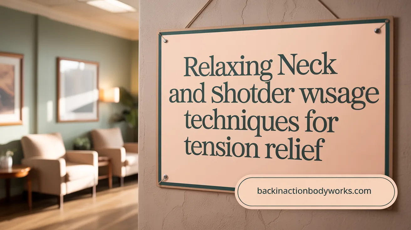 Targeted Massage Techniques for Shoulder and Neck Tension Relief