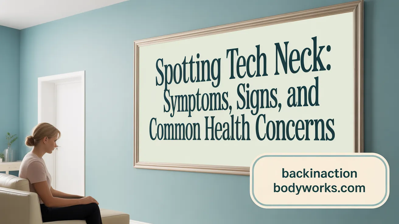 Spotting Tech Neck: Symptoms, Signs, and Potential Health Threats
