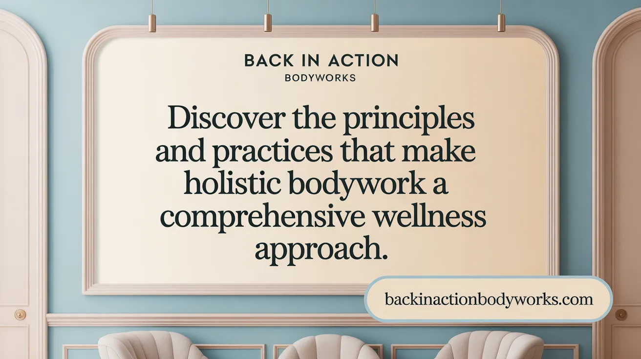 Uncover the principles and practices that make holistic bodywork a comprehensive healing art.