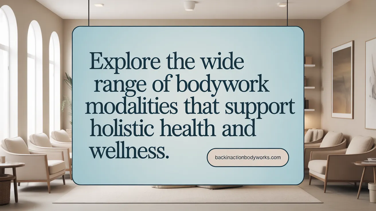 Explore the wide range of bodywork modalities that support holistic health.