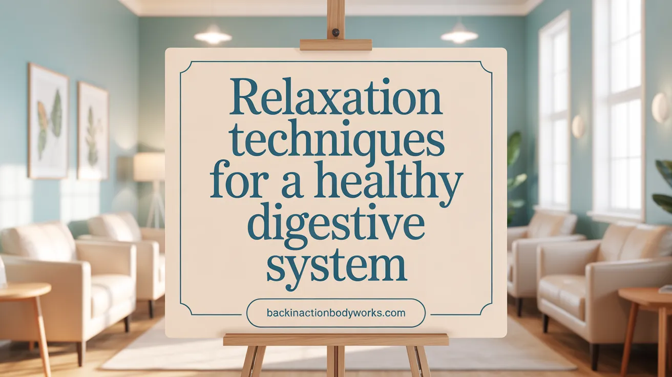 Stress Reduction for a Healthy Digestive System