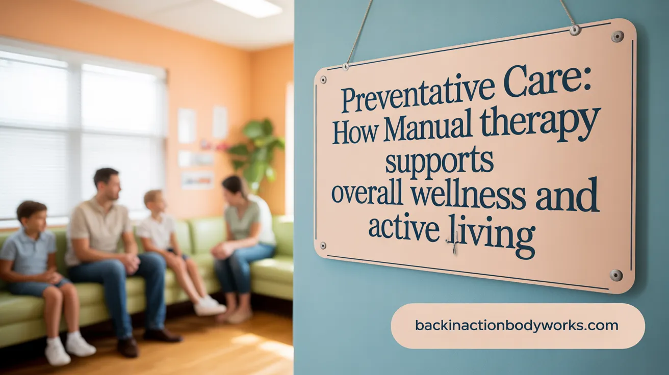 Preventative Care: How Manual Therapy Shields Against Sedentary-Related Health Risks
