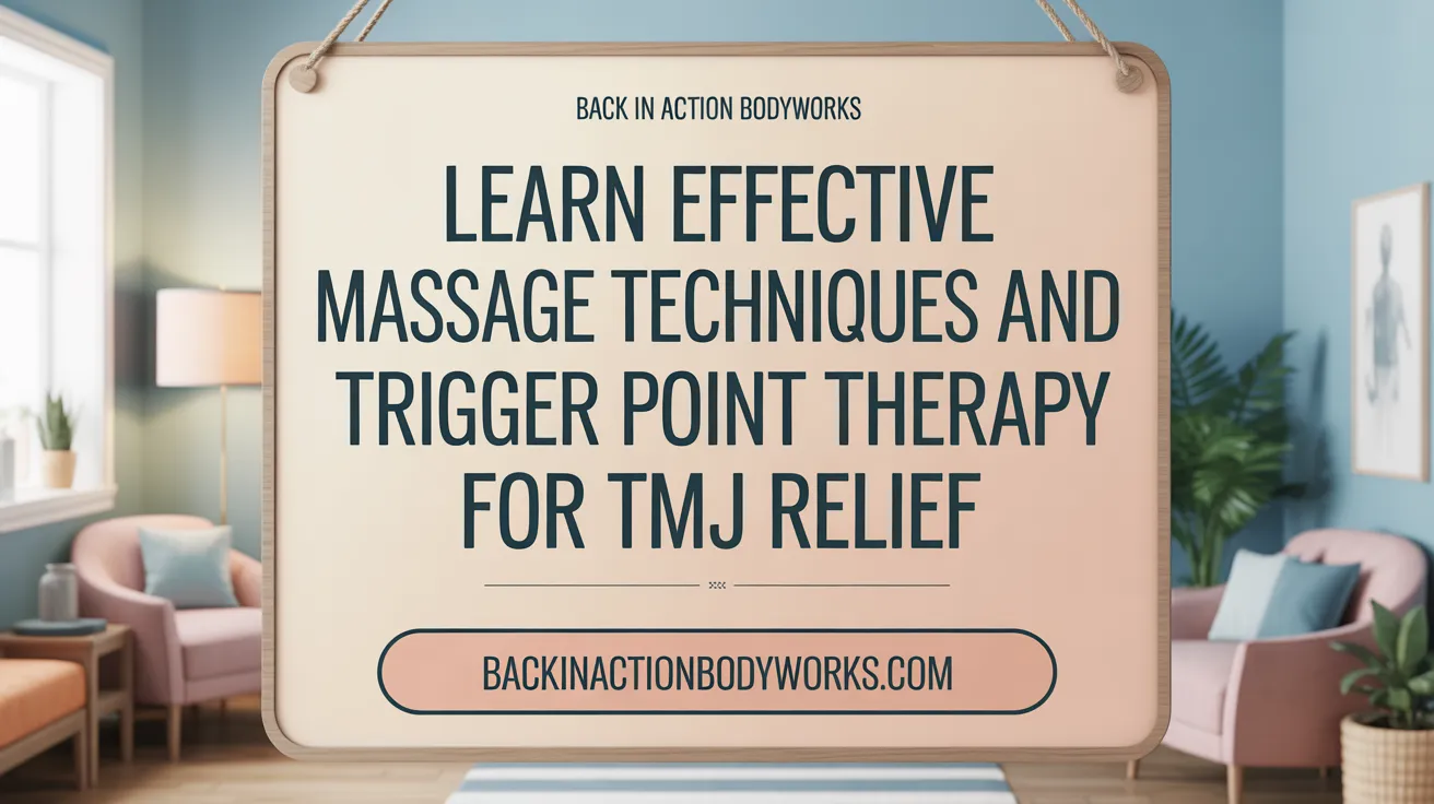 Learn Effective Massage Techniques and Trigger Point Therapy for TMJ