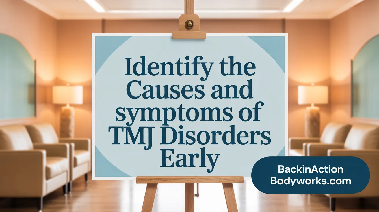 Identify the Causes and Symptoms of TMJ Disorders Early