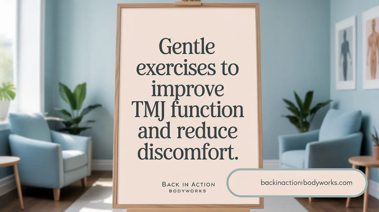 Gentle Exercises to Improve TMJ Function and Reduce Pain