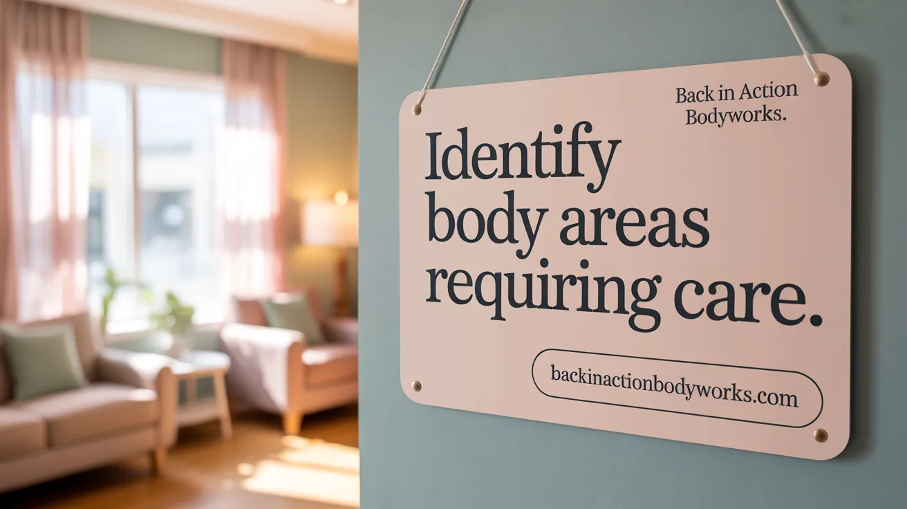 Identify Body Areas Requiring Caution