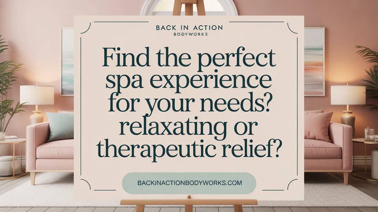 Find the Perfect Massage for Your Needs: Relaxation or Therapeutic Relief?