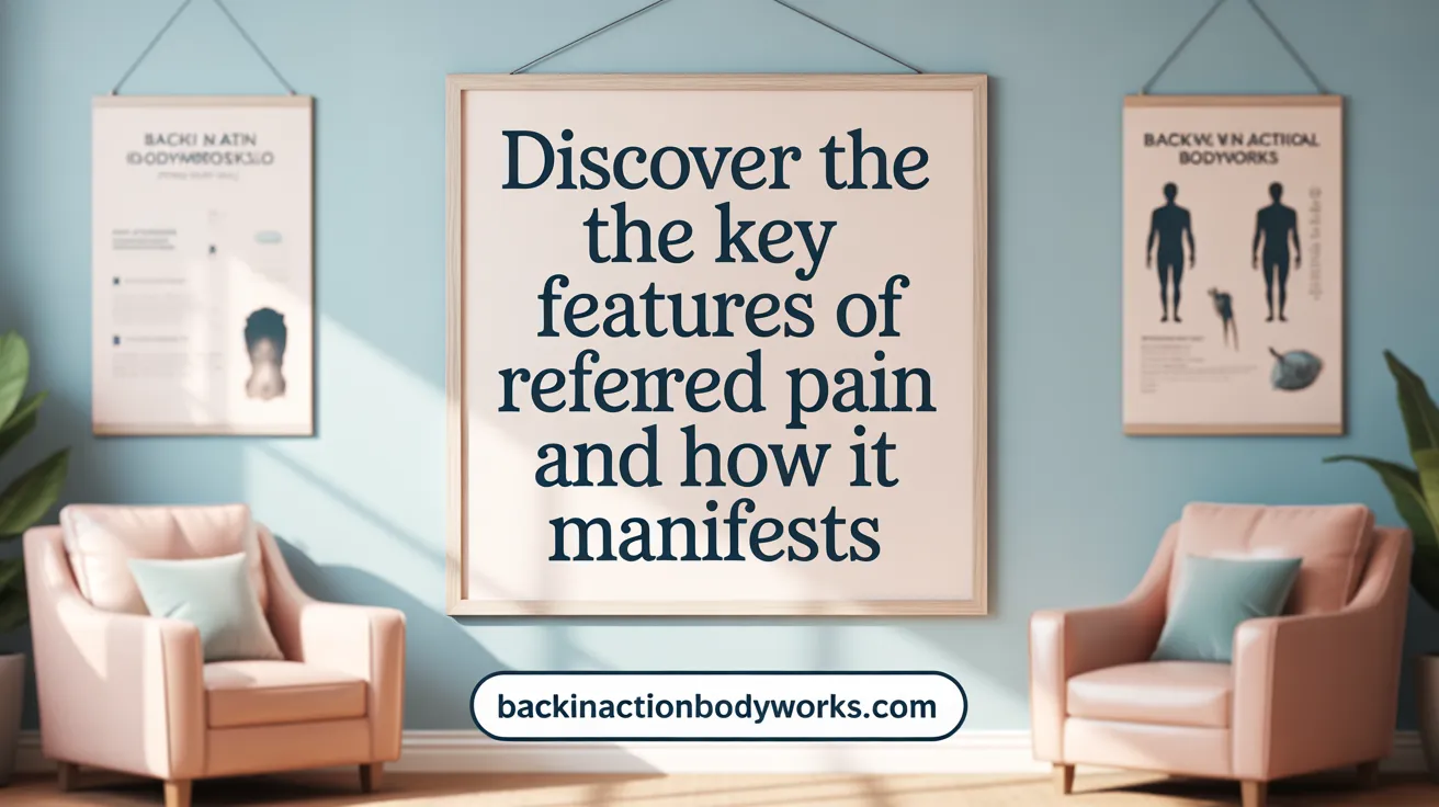 Discover the Key Features of Referred Pain and How It Manifests