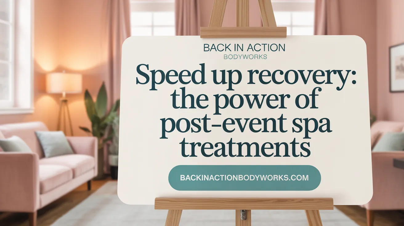 Speed Up Recovery: The Power of Post-Event Massage