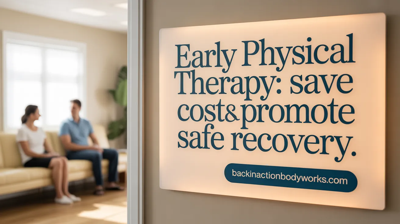 Early Physical Therapy: Save Costs &amp; Prevent Invasive Procedures