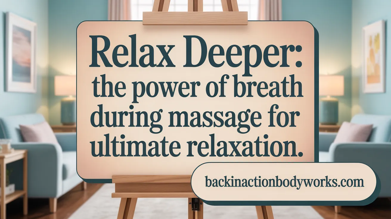 Relax Deeper: The Power of Breath During Massage