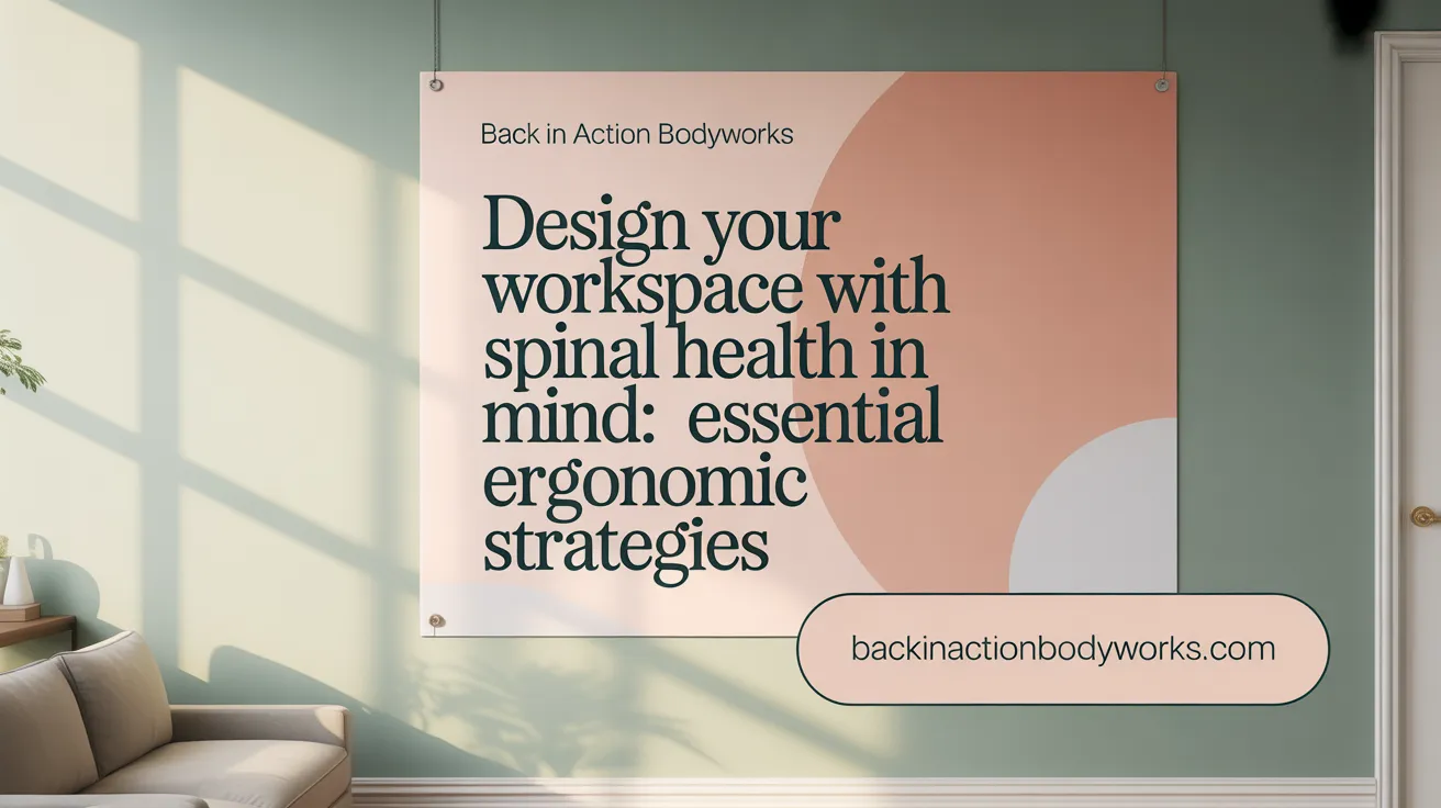 Design Your Workspace with Spinal Health in Mind: Essential Ergonomic Strategies