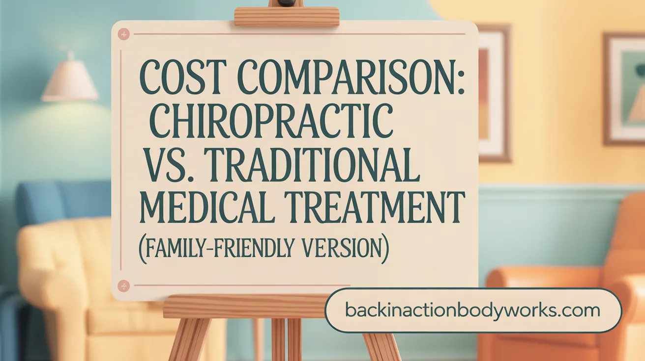 Cost Comparison: Chiropractic vs. Traditional Medical Treatments