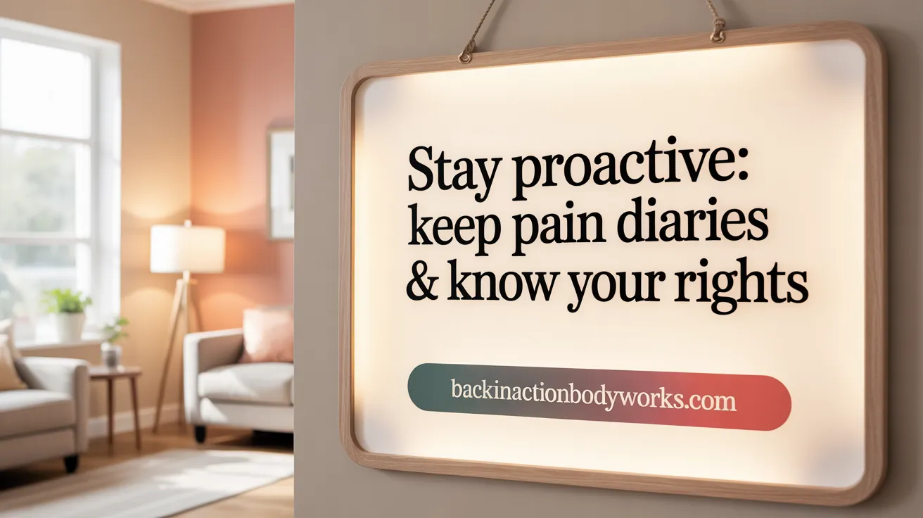 Be proactive: Keep Pain Diaries &amp; Know Your Rights