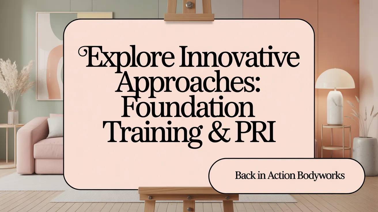 Explore Innovative Approaches: Foundation Training & PRI